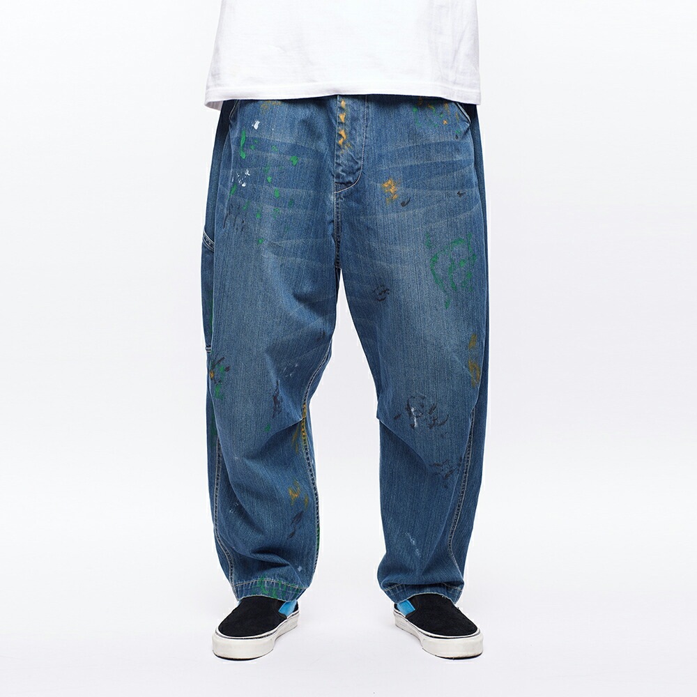 Liberaiders リベレイダース LIBERAIDERS DENIM PAINTER SARROUEL