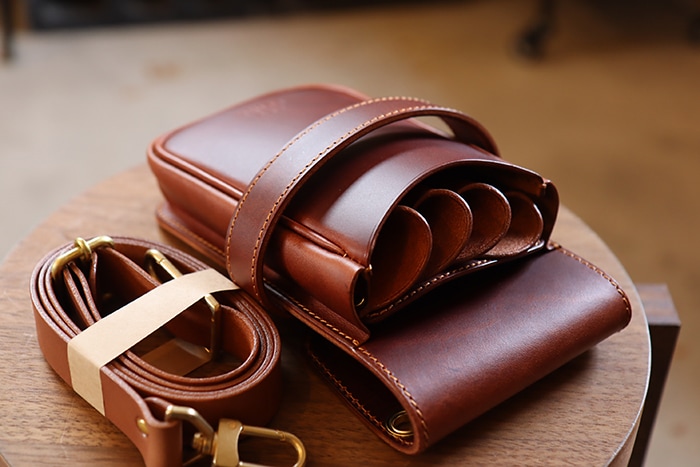 シザーケース本革4丁用 -nest s- |シザーケース専門店｜美容師向け本革