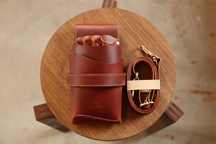 シザーケース本革4丁用 -swell s- |シザーケース専門店｜美容師向け本