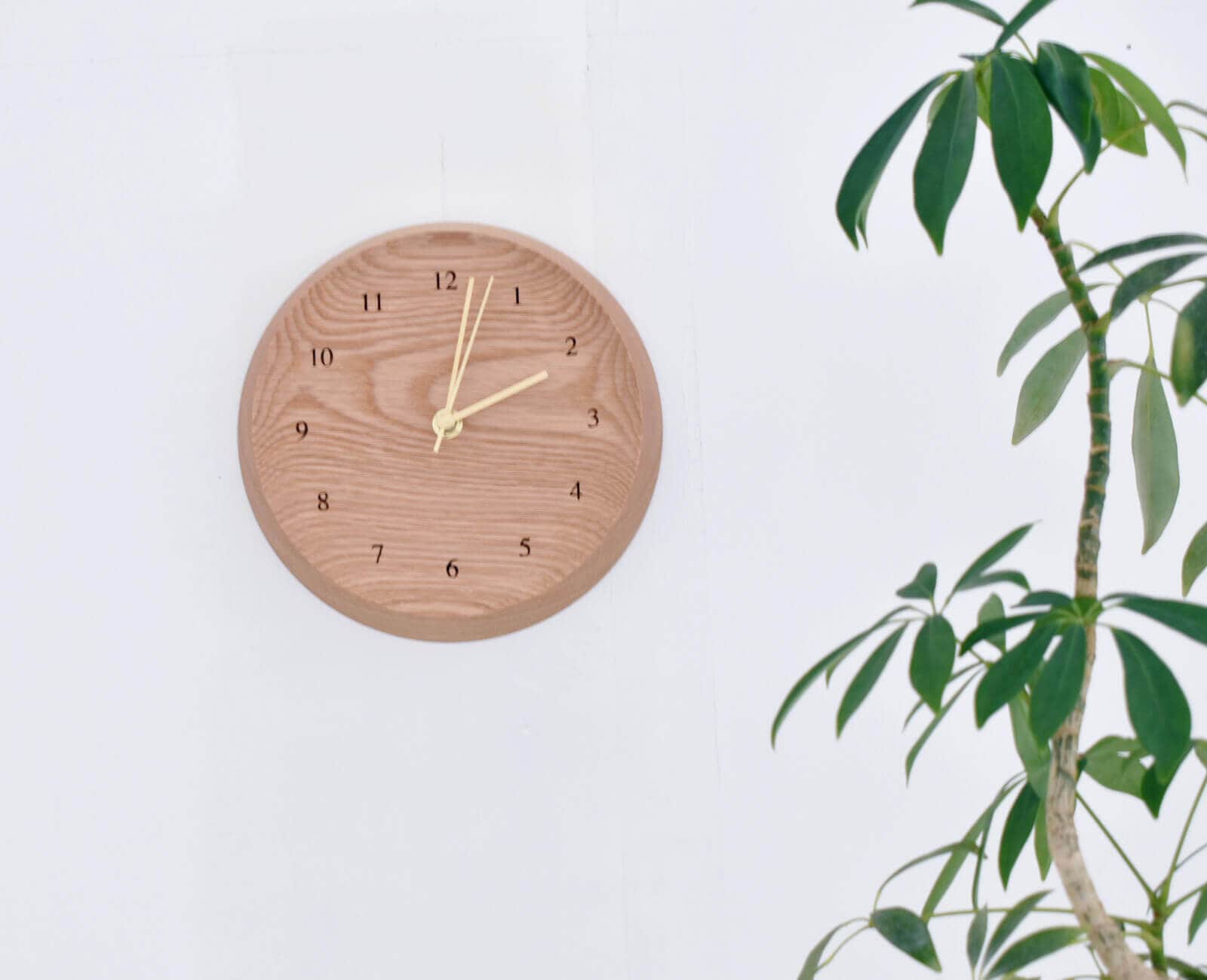 JUPITER WALL CLOCK / 無垢材の壁掛け時計｜CATAWARA（カタワラ）