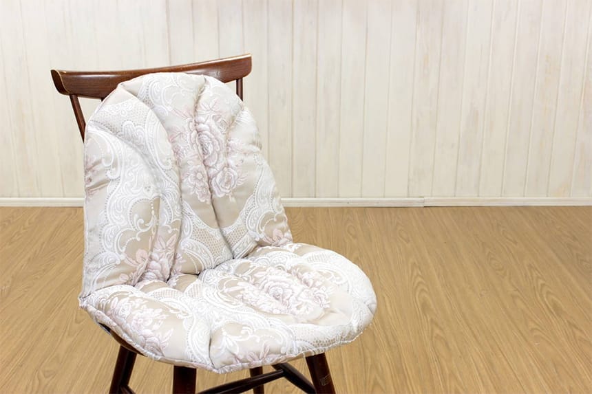 Romance rose ジャカード織 チェアクッション 約48×82cm｜インテリア