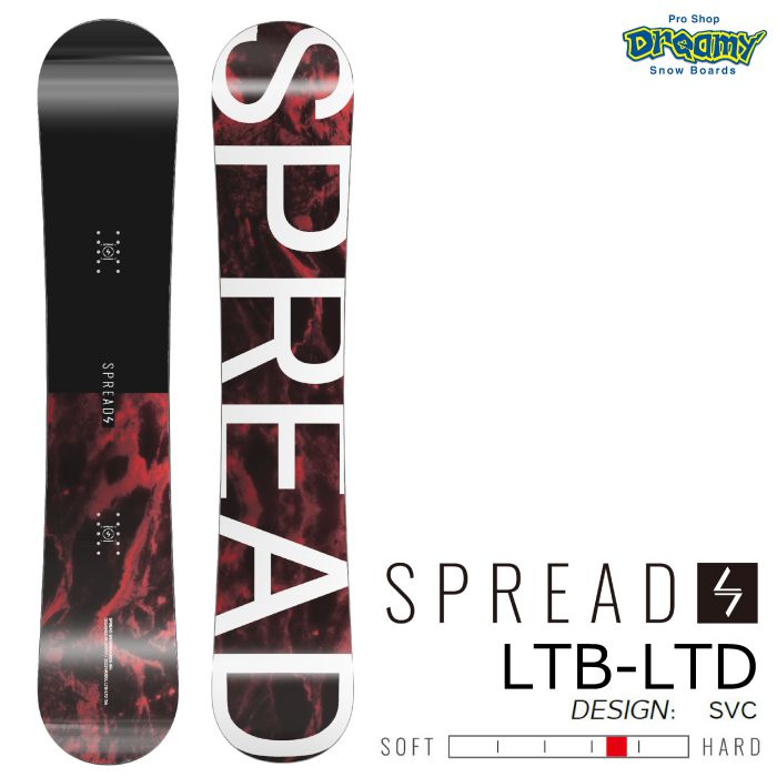 23-24 SPREAD スプレッド LTA-F 145/148/151/153/156 キャンバーモデル