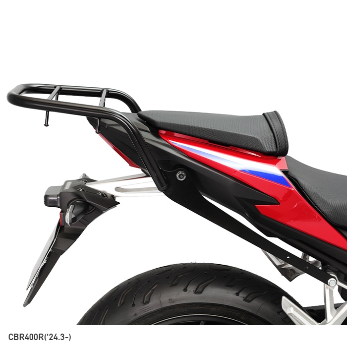 CBR400R NC65 NC56 リアキャリア＋リアボックスセット30L ブラック