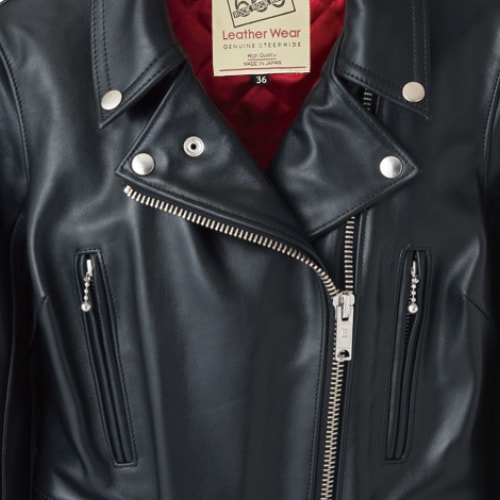 LJW-1 レディース サイドベルト ライダースジャケット｜『666』パン