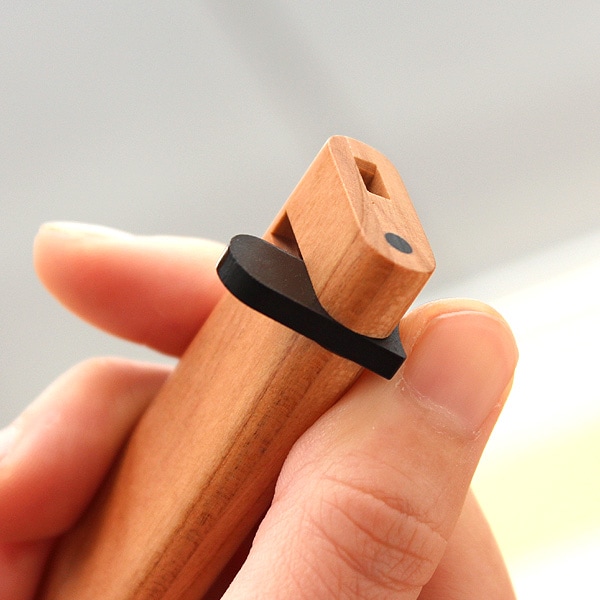 プレミアム】「Toothpick Holder 黒檀」高級木材を使用、木製の携帯