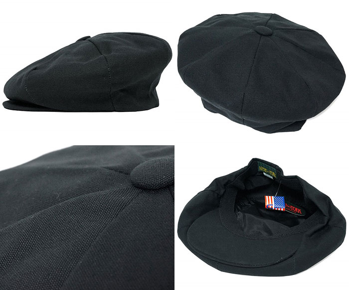 NEW YORK HAT ニューヨークハット キャスケット 6226 Canvas Big Apple