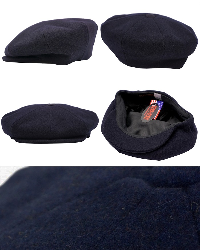 NEW YORK HAT ニューヨークハット 9035 Wool Newsboy ウールニュース