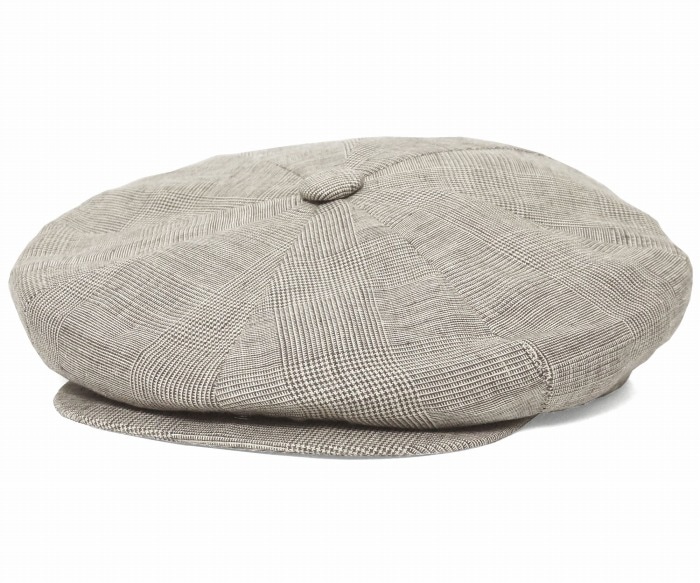 NEW YORK HAT ニューヨークハット キャスケット 6232 Plaid Linen Big