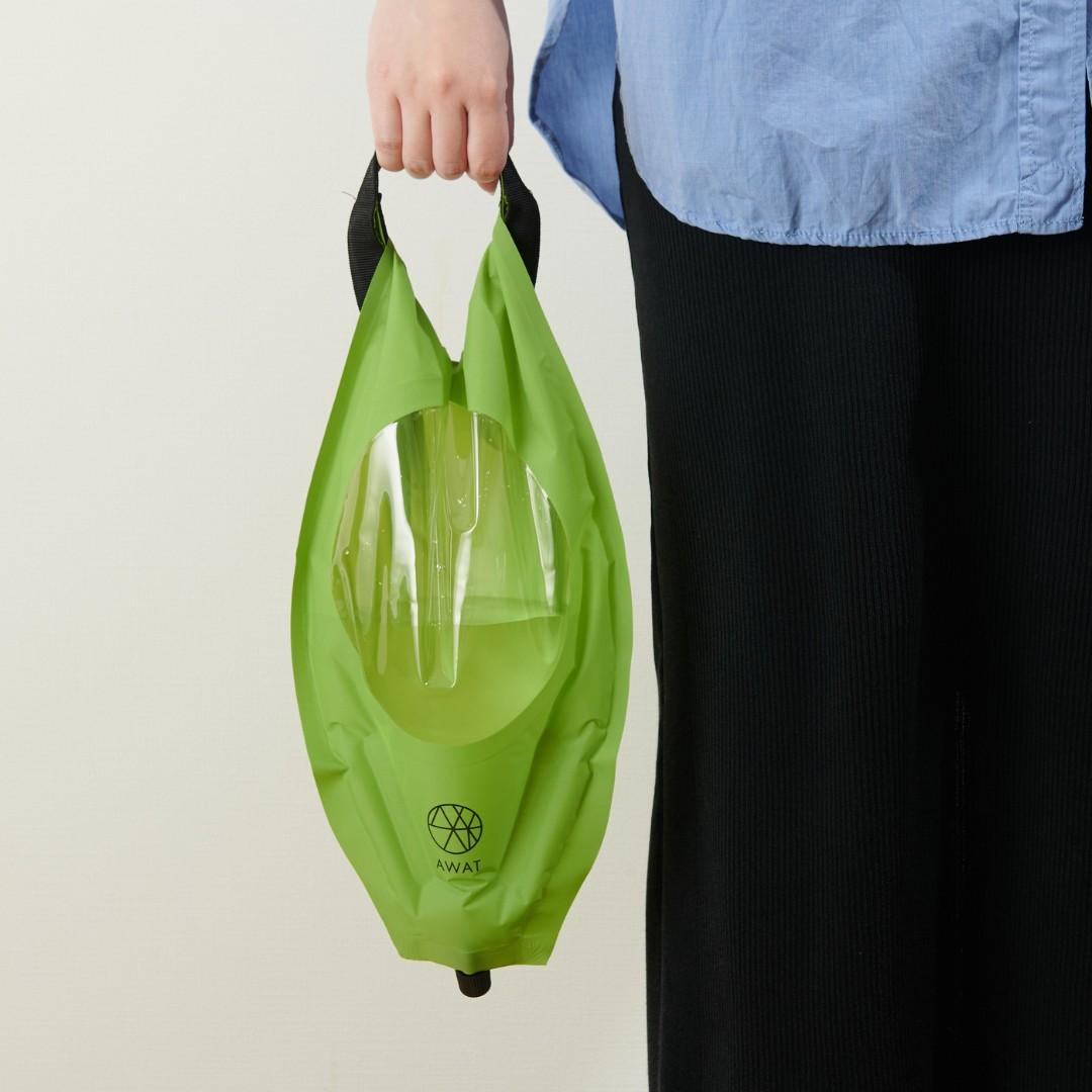 AWAT】 シャカシャカウォッシュバッグ 3L｜玄関・ガーデニング用品