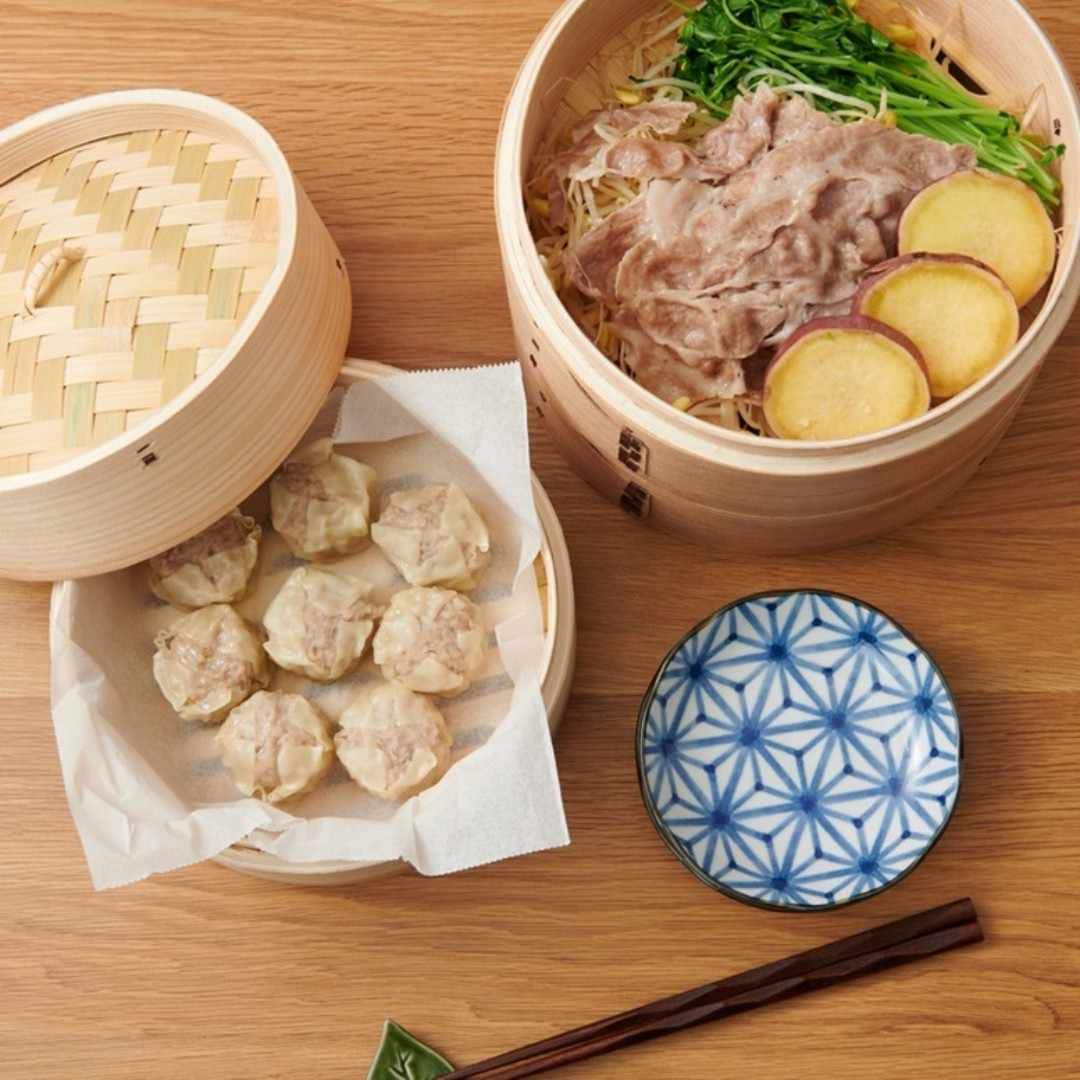 ミニ中華セイロ2段セット 21cm｜キッチン用品,鍋・フライパン・やかん