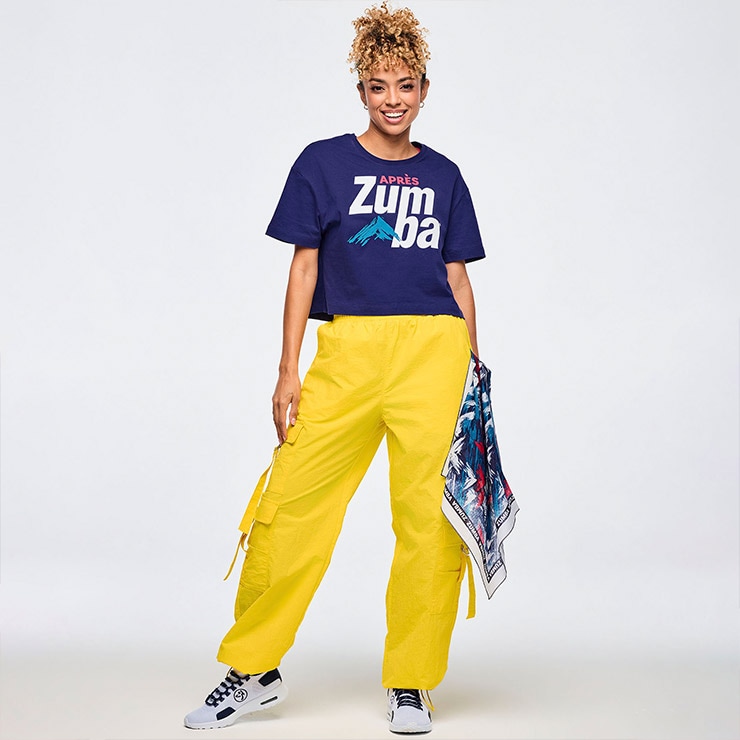 ZUMBA ズンバ 正規品 レディース パンツ カーゴパンツ ハイライズ