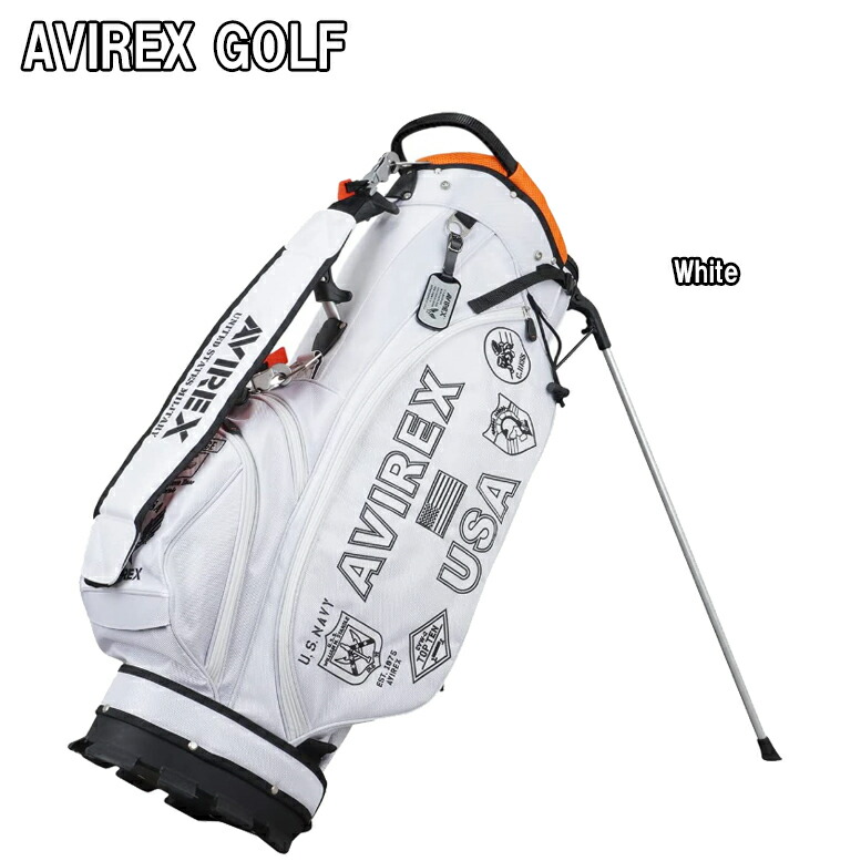 AVIREX GOLF キャディーバッグ（セルフスタンド付き） アヴィレックス