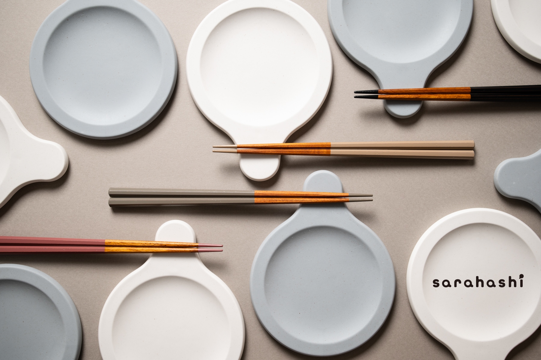 sarahashi single set｜毎日の食卓から未来を思う｜gray | お箸の専門