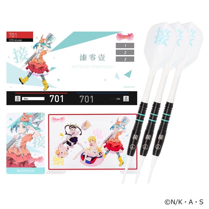物語シリーズ ダーツセット 斧乃木 余接ver. MONOGATARI DARTS SET