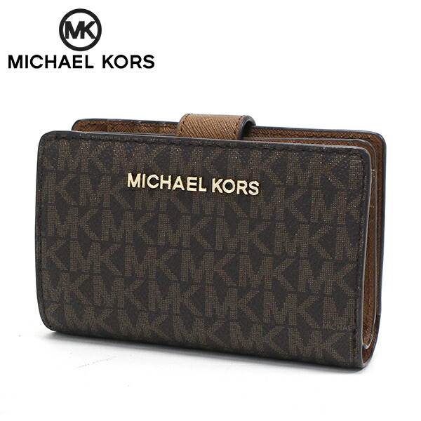 マイケルコース 二つ折り財布 レディース MICHAEL KORS シグネチャー