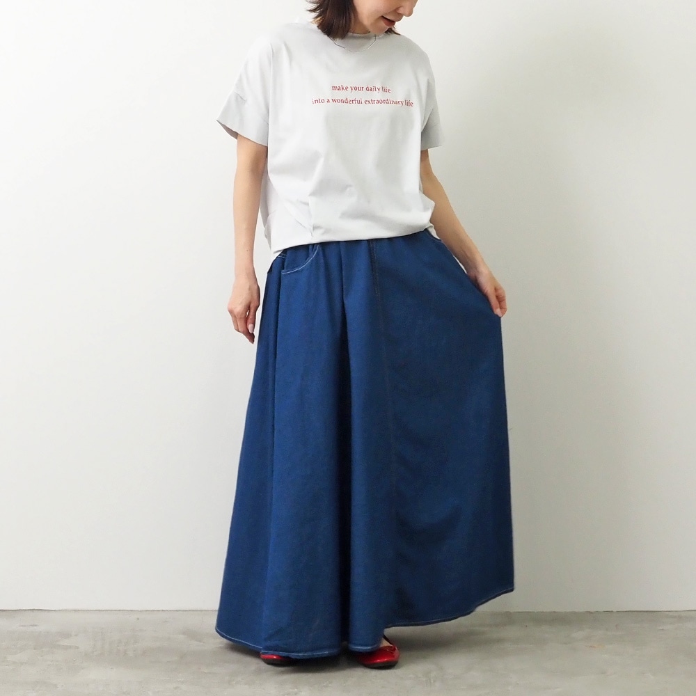 NARU(ナル) 8ozムラデニム ノッポスカート 663810 | all_items | NARU