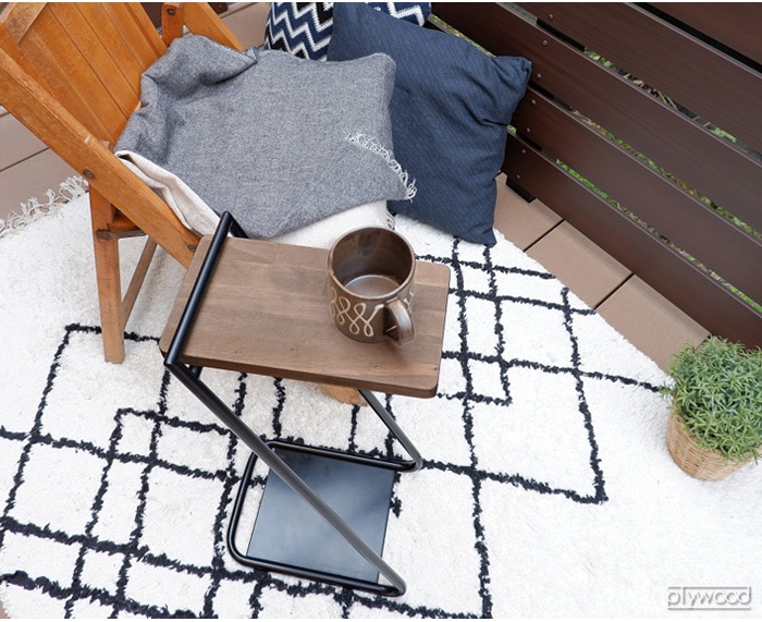 アイアンレッグサイドテーブル Low Iron Leg Side Table Low | 新着
