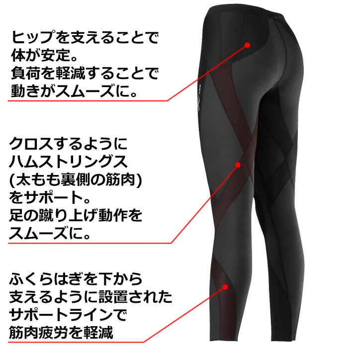 ワコール Wacoal CW-X レディース ジェネレーター ロング CWX スポーツ