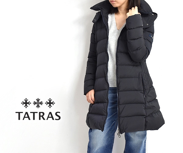 TATRAS タトラス POLITEAMA ポリテアマ フード付きロングダウン