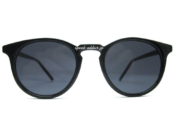 FLAT LENS BOSTON SUNGLASS（フラットレンズボストンサングラス）BLACK