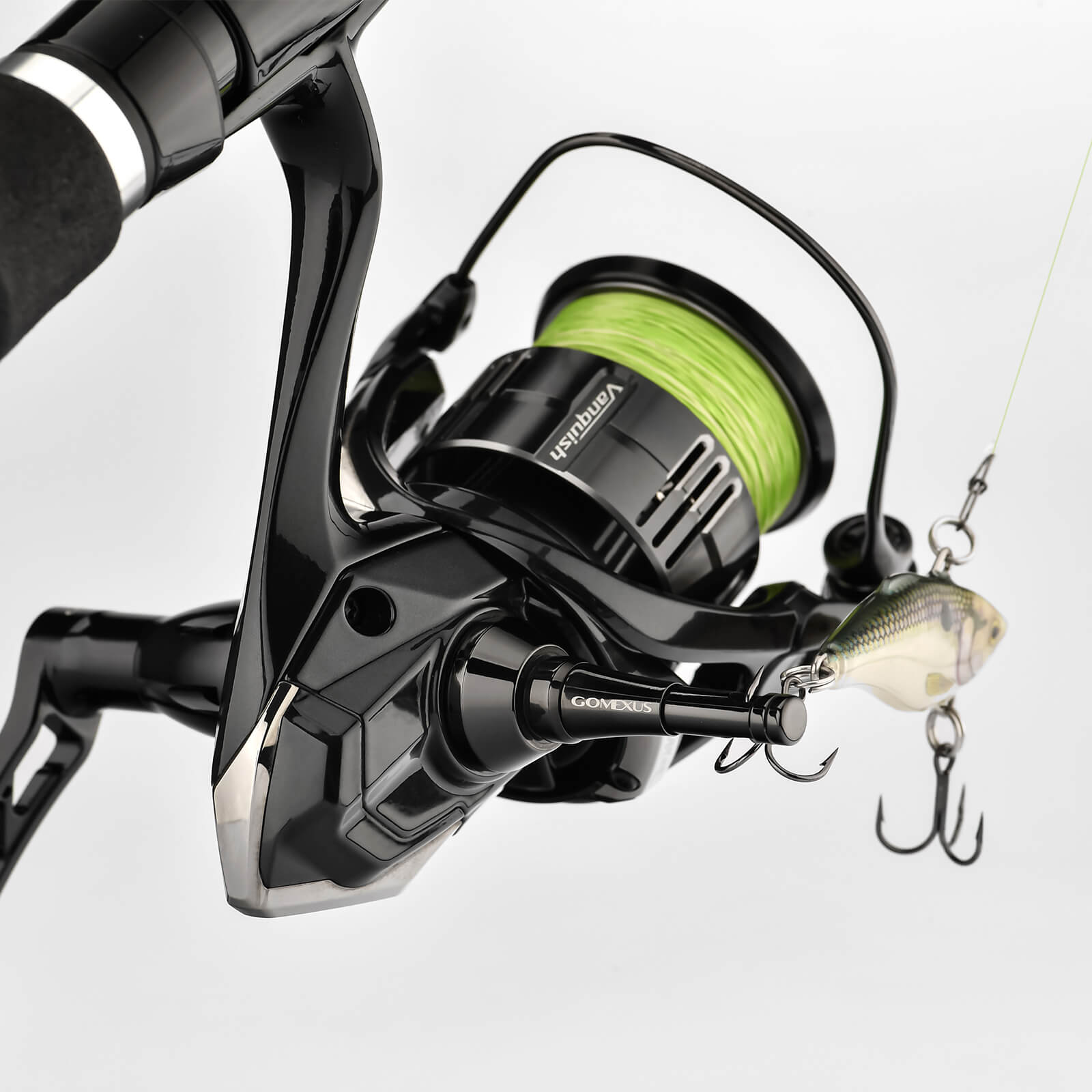 リールスタンド チタン製 TR6 44mm