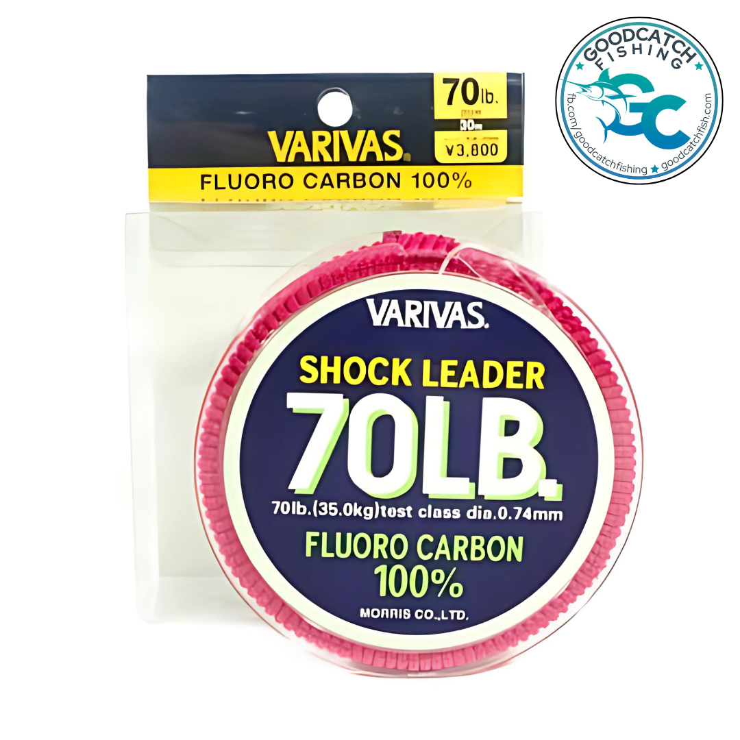 Varivas Shock Leader Fluorocarbon 16lb 20lb 25lb 30lb 40lb 50lb