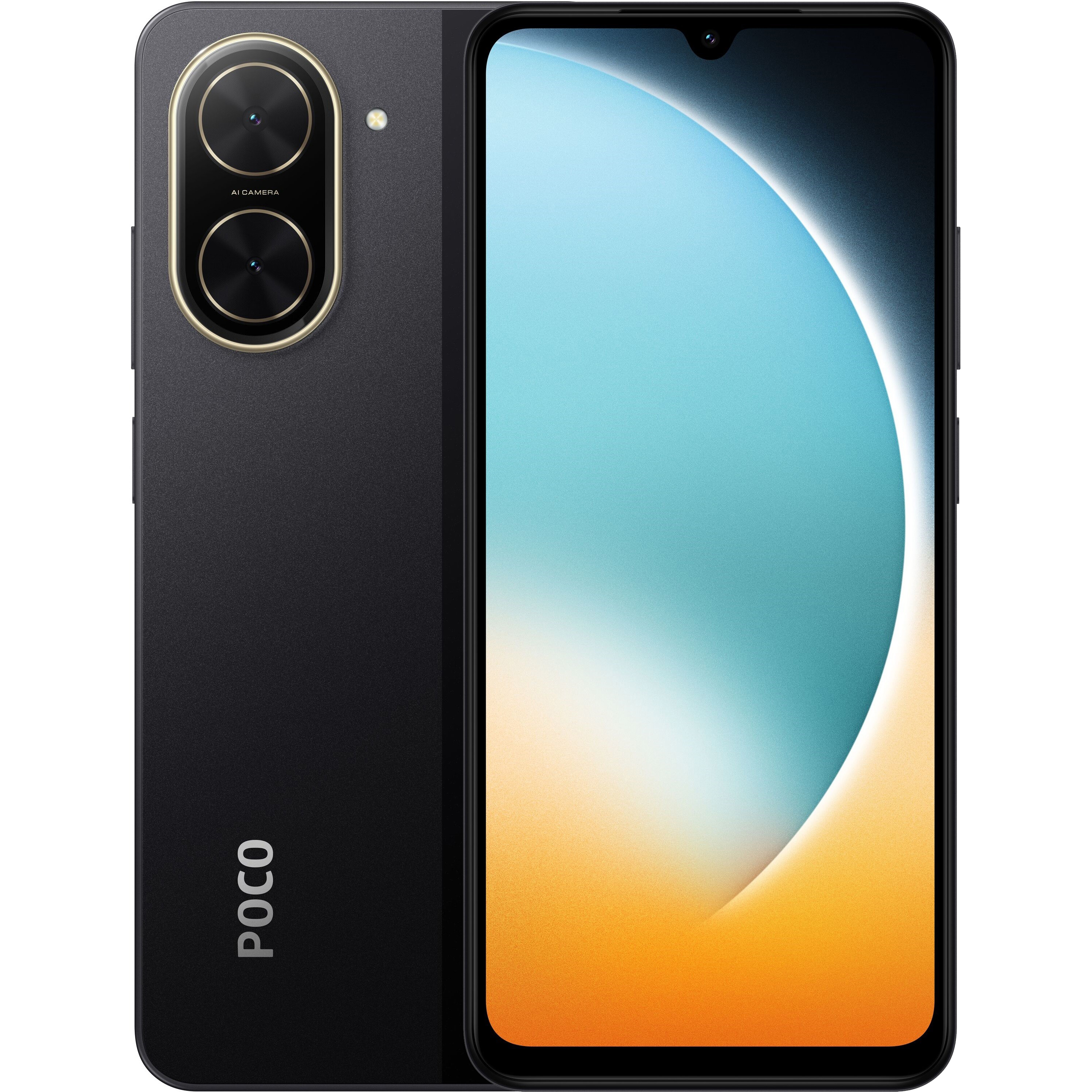 POCOC71ブラック 4GB128GB SIMフリー4台セット POCOC71ブラック