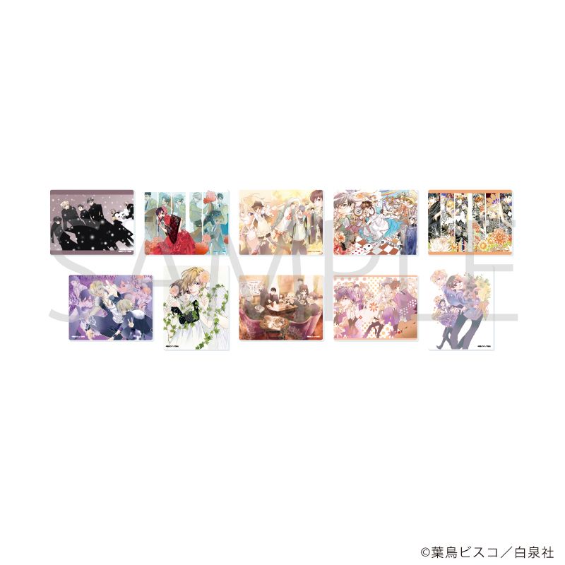 白泉社漫画商店｜アクリルカード「桜蘭高校ホスト部」03/コンプリート