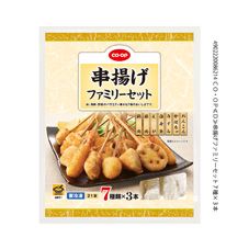 CO・OP 串揚げファミリーセット 7種類×3本（350g）｜商品