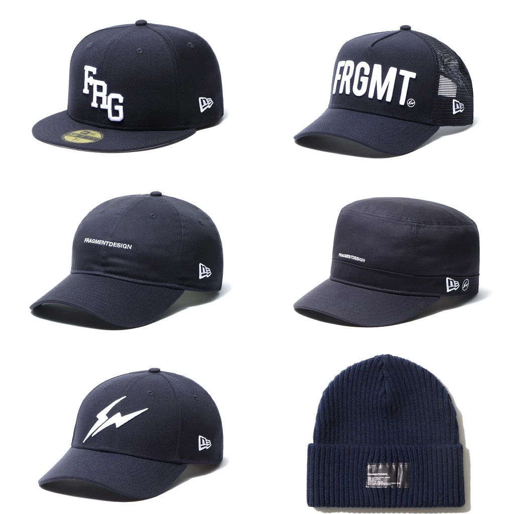 FRAGMENT DESIGN × NEW ERA コラボキャップ 6モデルが7/21に国内発売