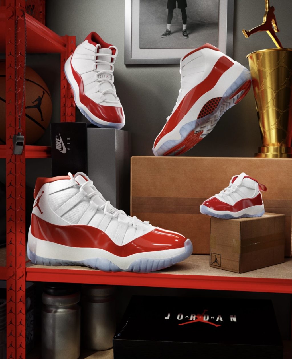 NIKE AIR JORDAN 11 CHERRYが12/10に国内発売予定【販売店舗掲載中