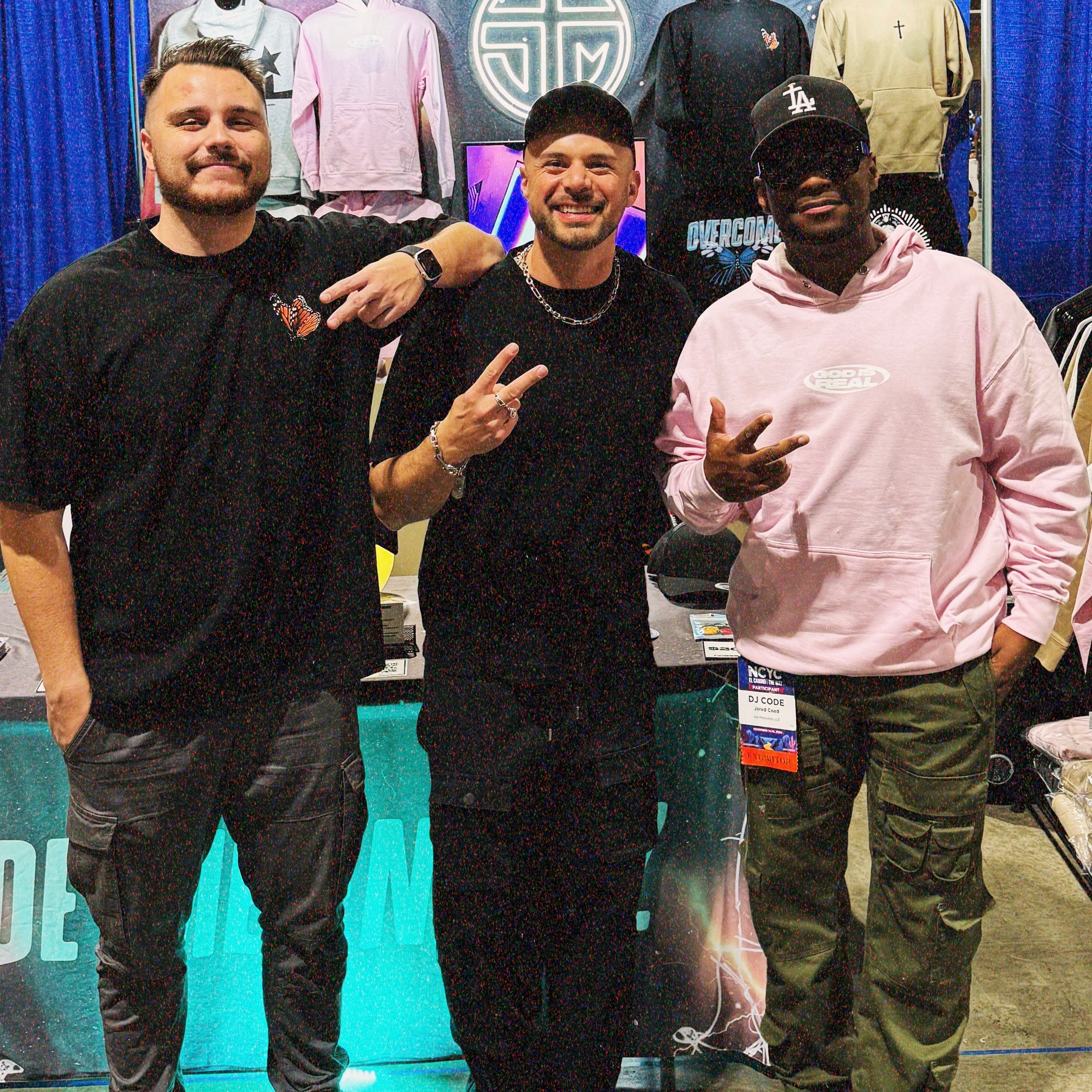 God is Real Hoodie (Pink)