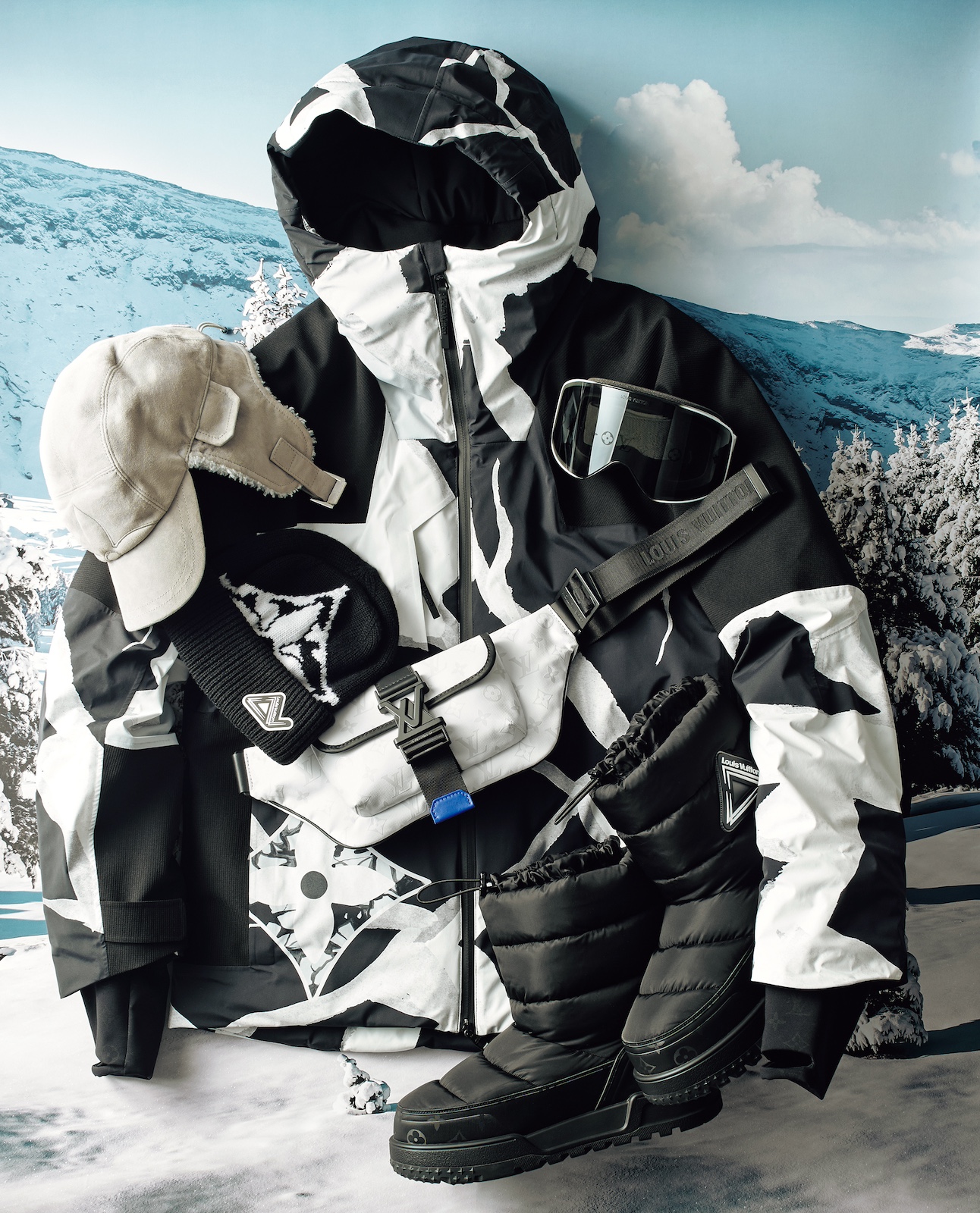 ルイ・ヴィトン、街使いもできる本格派スキーコレクション | GOETHE