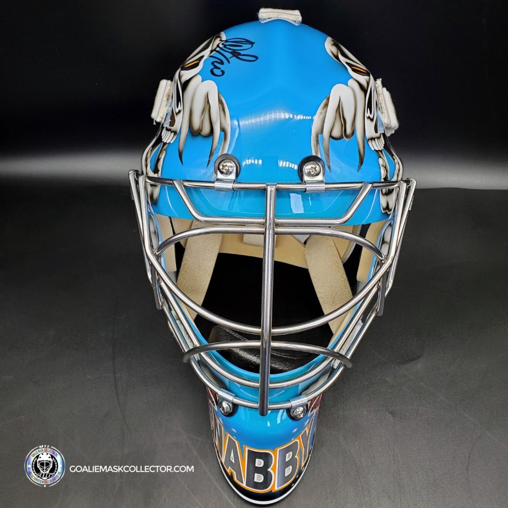 Evgeni Nabokov Signed Goalie Mask San Jose Signature Edition