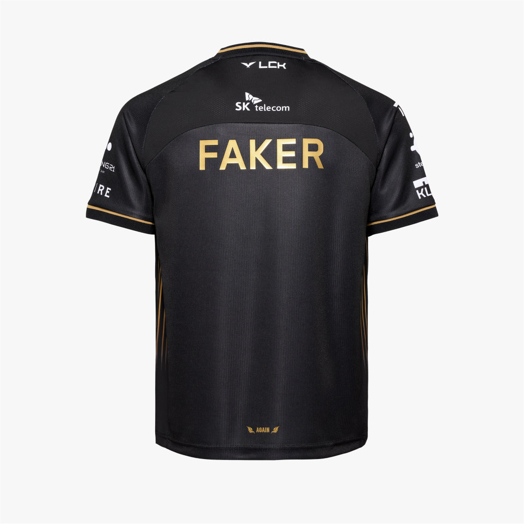 T1 UNIFORM LCK2025 FAKER ジャージ 黒 T1 UNIFORM LCK2025 FAKER