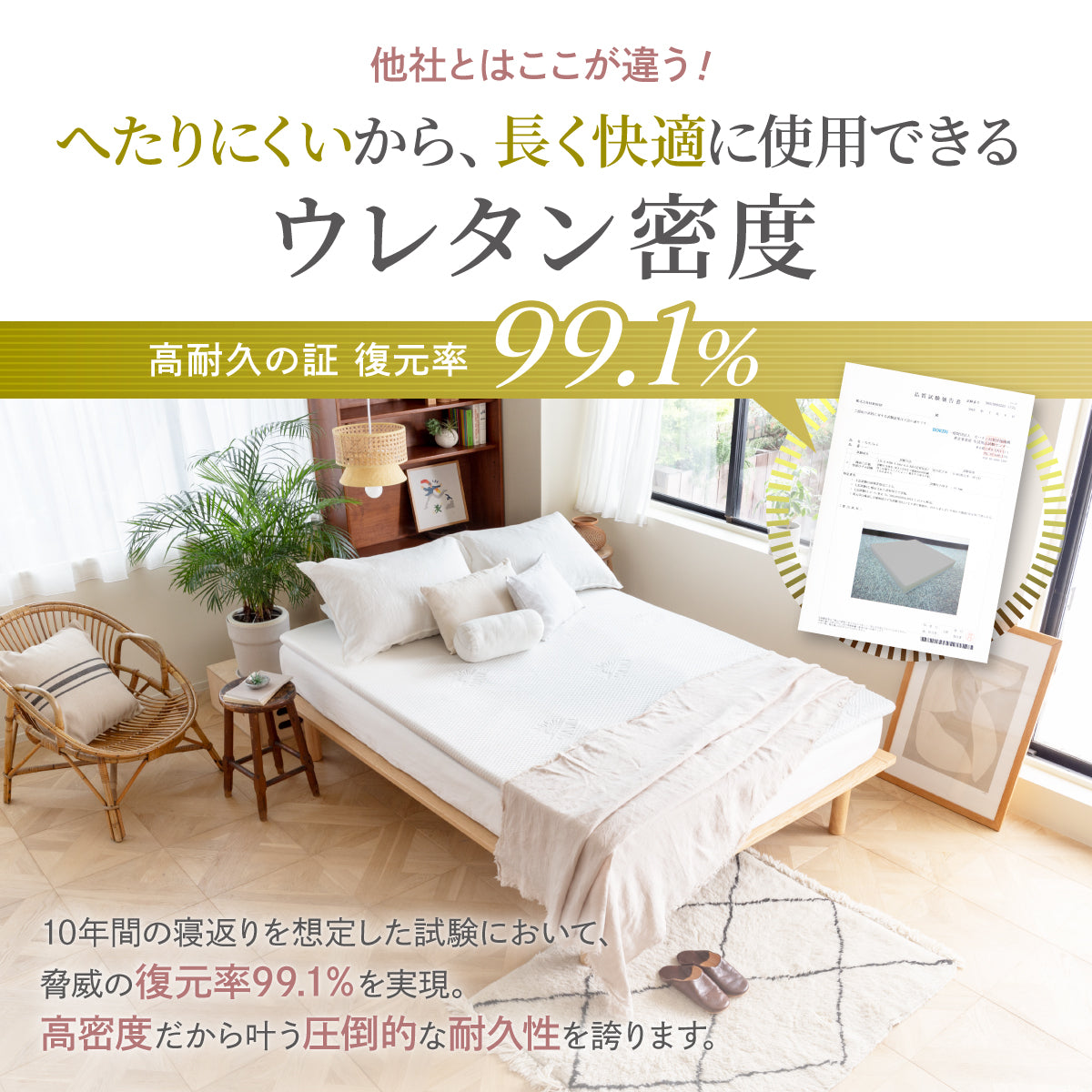 厚さ4cm180Nやや硬め トリプル抗菌加工】高反発マットレス – GOKUMIN