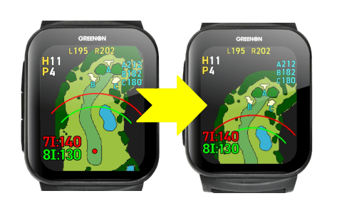 グリーンオン ザ・ゴルフウォッチGS501 - GPSゴルフナビ徹底比較