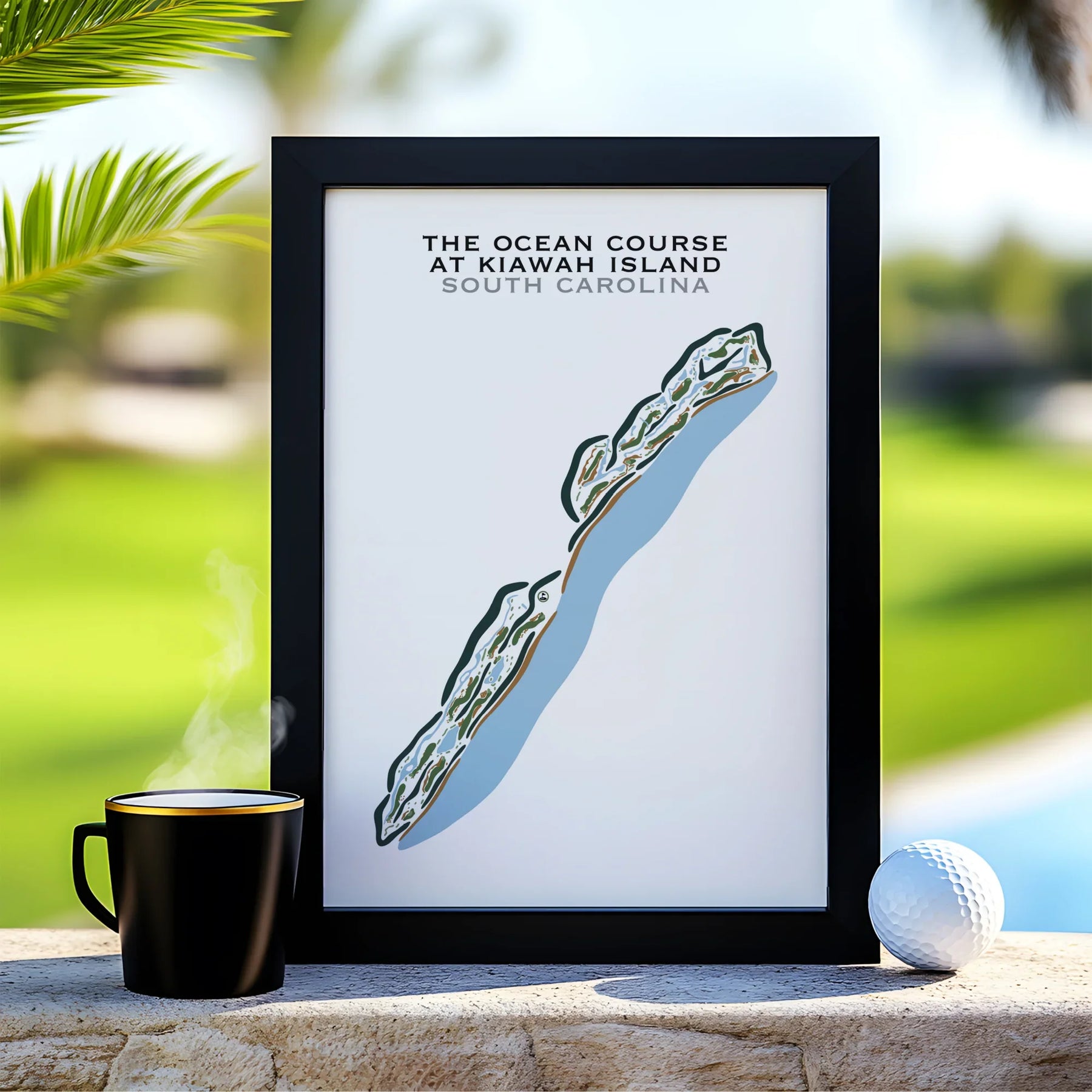 Ocean Course, Kiawah Island, So. Carolina | Golf Course Print