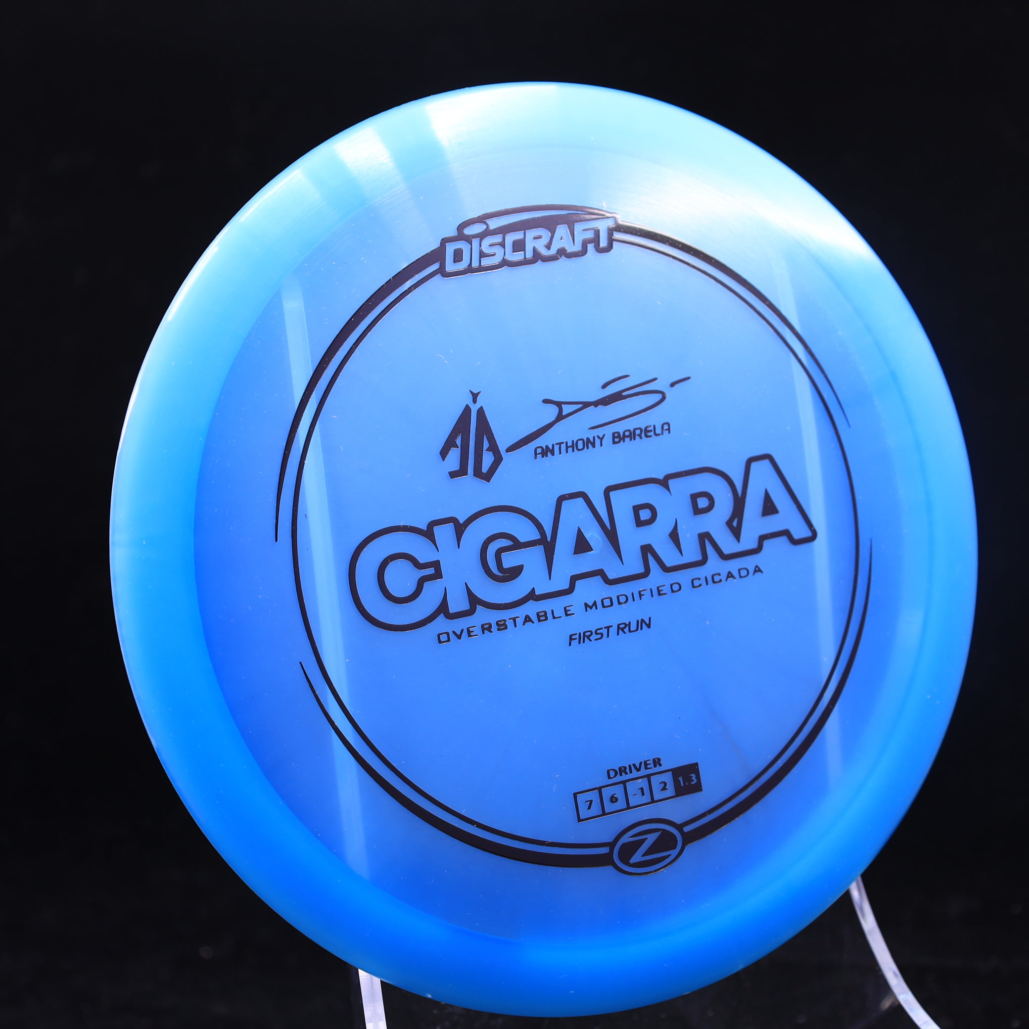 Discraft Discs - Z Cigarra - First run - Anthony Barela (Modified