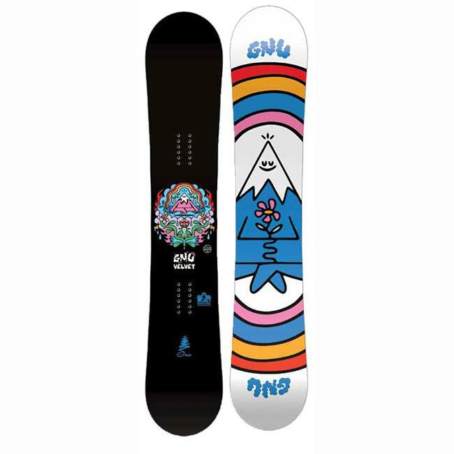 GNU スノーボード 145cm マルチカラー