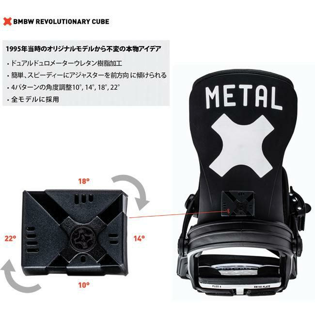 NICO25 ベントメタル BOLT Mサイズ 2021-2022 NICO25 ベントメタル