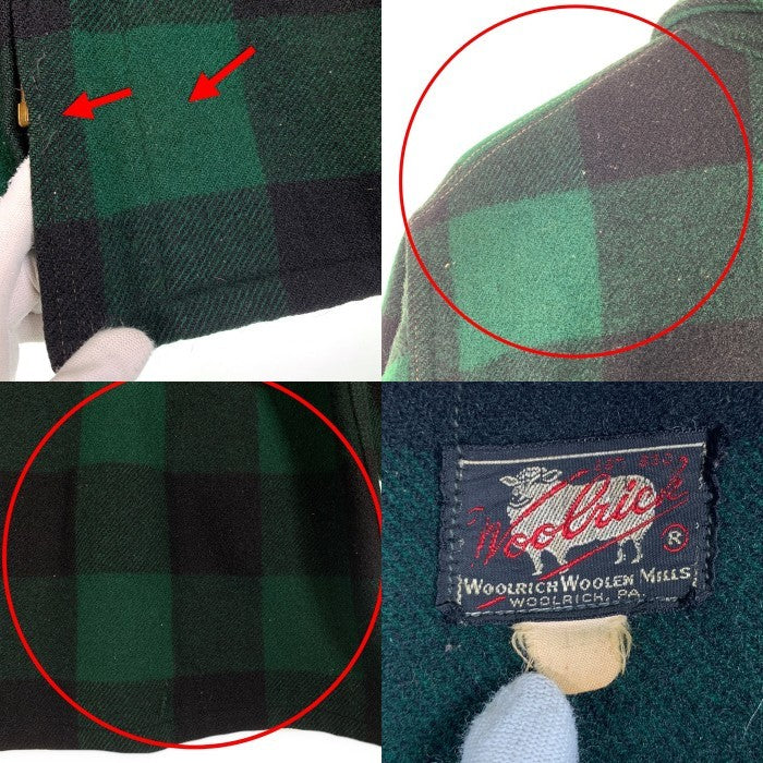 50's Woolrich ウールリッチ バッファローチェック ウールジャケット