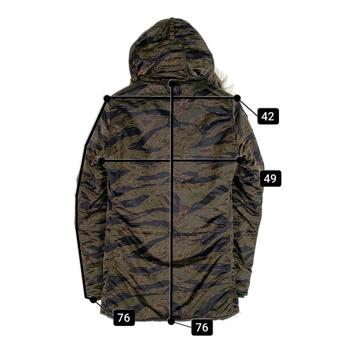 HYSTERIC GLAMOUR ヒステリックグラマー タイガーカモ N-3B フライト