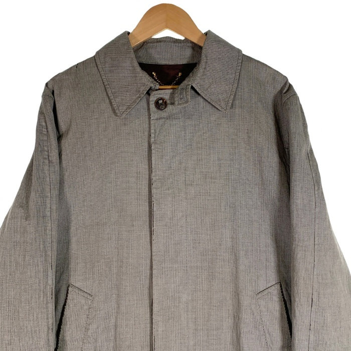 Louis Vuitton ルイヴィトン コットン ステンカラーコート グレー 裏地
