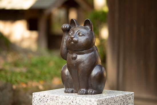 豪徳寺と招き猫｜大谿山 豪徳寺