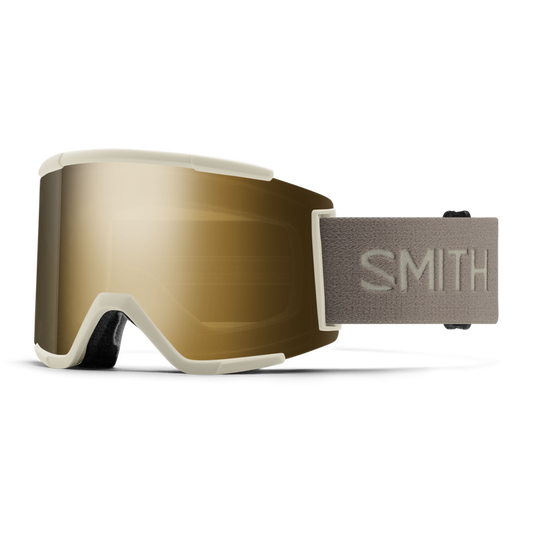 Smith Squad XL Snow Goggle - Chalk | ChromaPop Sun Black Gold