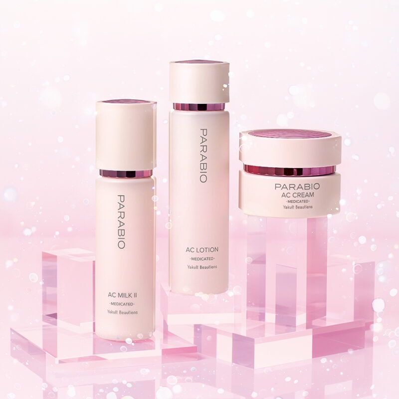 ヤクルト化粧品パラビオACルースパウダー・メイクアップベースセット