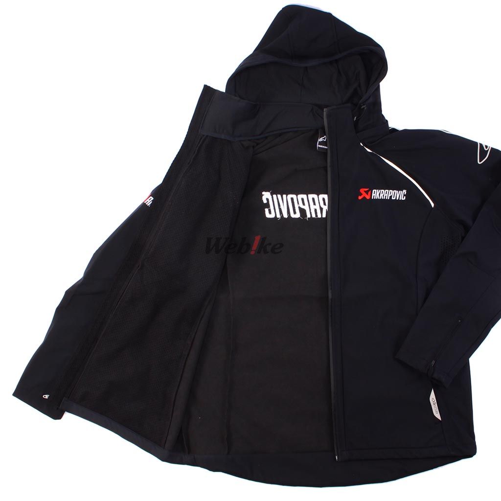 AKRAPOVIC : Windbreaker AKRAPOVIC x ALPINESTARS Logo [AK801526]