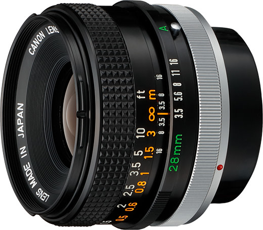 FD28mm f/3.5 S.C. - Canon Camera Museum