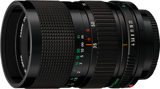 New FD35-70mm F4 - キヤノンカメラミュージアム